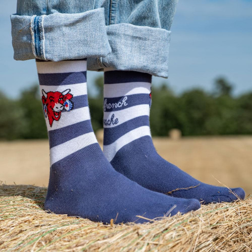 Chaussettes La vache qui rit® x Label Chaussette La French Vache