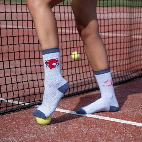 Chaussettes La vache qui rit® x Label Chaussette Oh la vache !