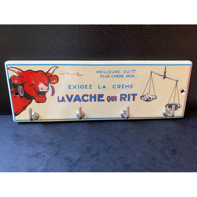 Accroche-torchons émaillé La vache qui rit®