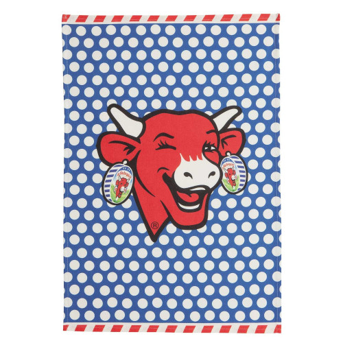 Torchon COUCKE x La vache qui rit® Pop bleu