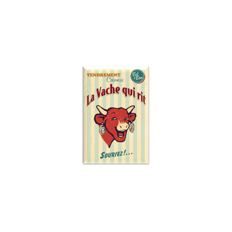 Magnet  La vache qui rit® Vintage crème