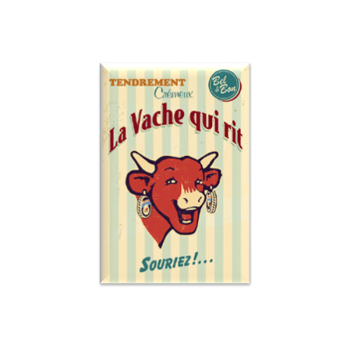 Magnet  La vache qui rit® Vintage crème
