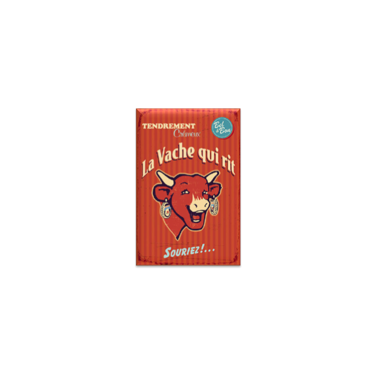 Magnet La vache qui rit® Vintage rouge