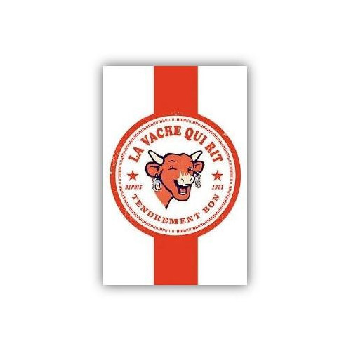 Carte postale  La vache qui rit® Tampon tendrement bon