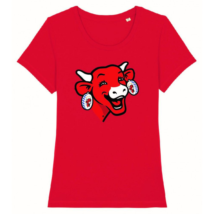 Tee-shirt FEMME La vache qui rit® Logo