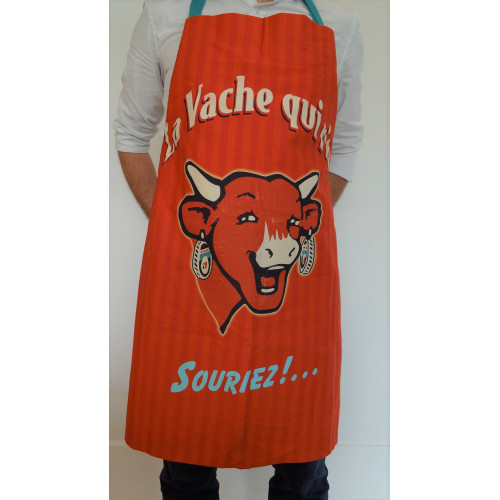 Tablier COUCKE x La vache qui rit® Rétro rouge